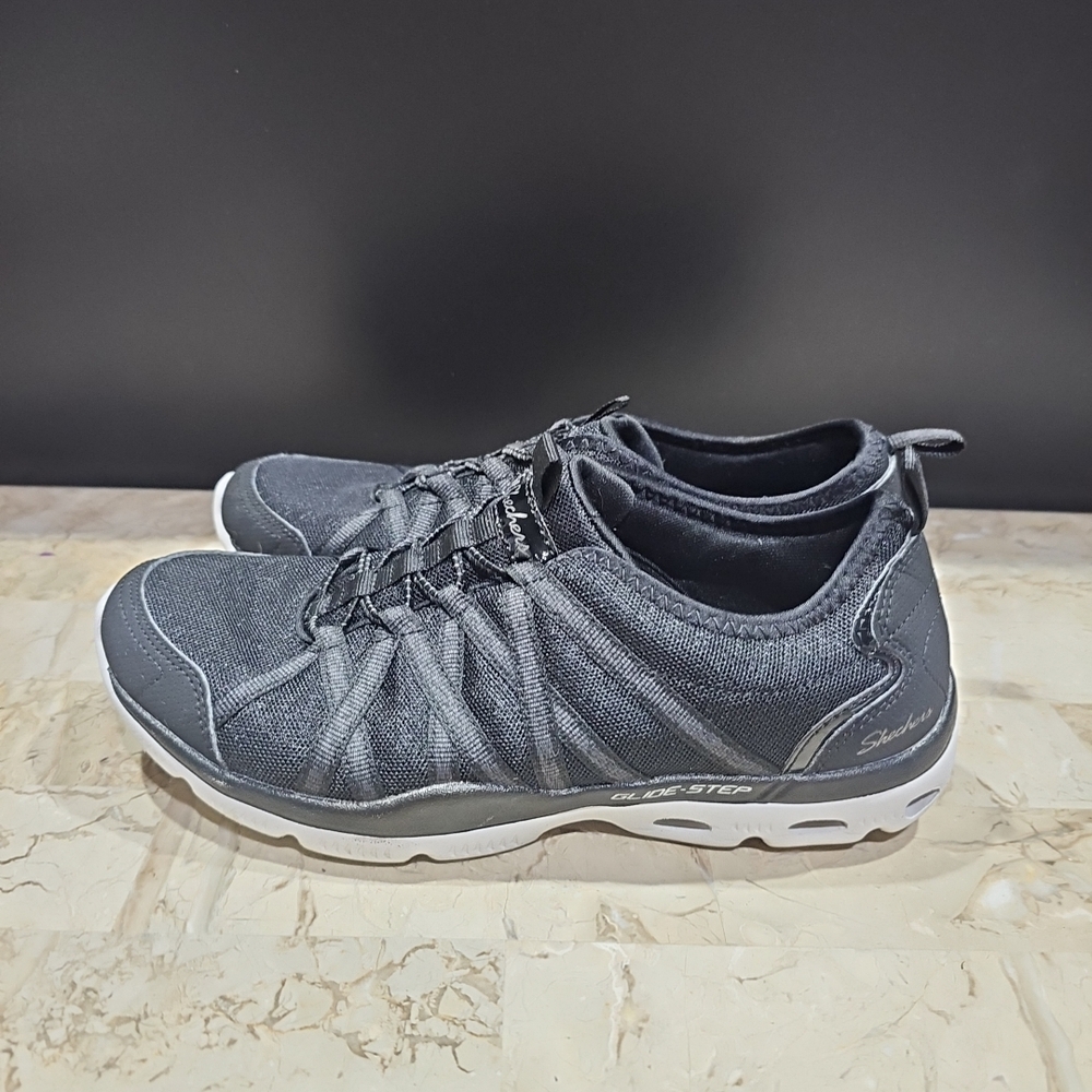 Skechers Casual Women's Hiking Walking‎ Shoes Trail Sneaker Black Size 6